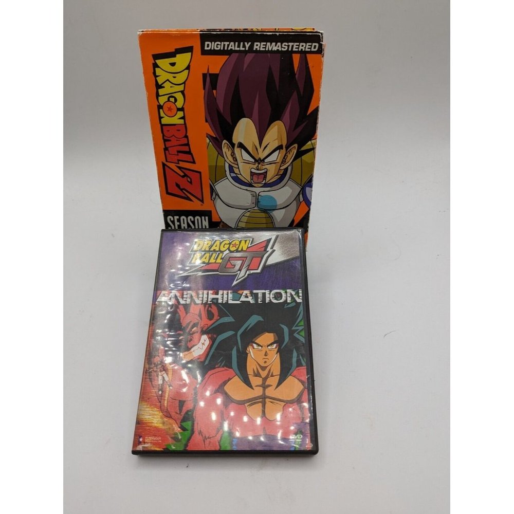 Dragon Ball Z -Season 1 remastered 6 disc plus Dragonbal GT Annilhation